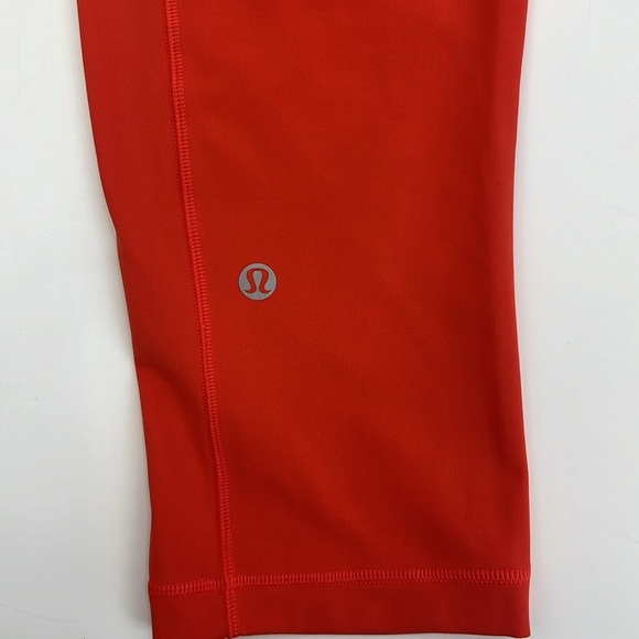 Lululemon Fast And Free High-Rise Tight Orange SZ 6 New - Picture 5 of 6